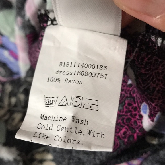 Unbranded floral front button down maxi dress - Picture 10 of 10